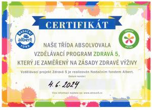 Zdravá 5 v ZŠ